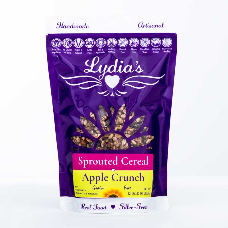 Organics Sprouted Cinnamon Cereal Lydia’s Foods
