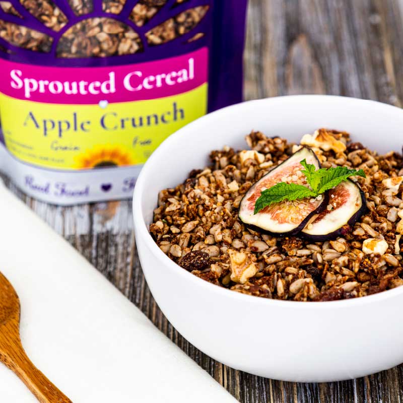 Organics Sprouted Cinnamon Cereal Lydia’s Foods