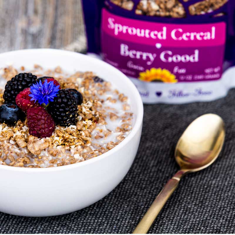 Gluten Free Sprouted Cereal from Lydia's Foods in California