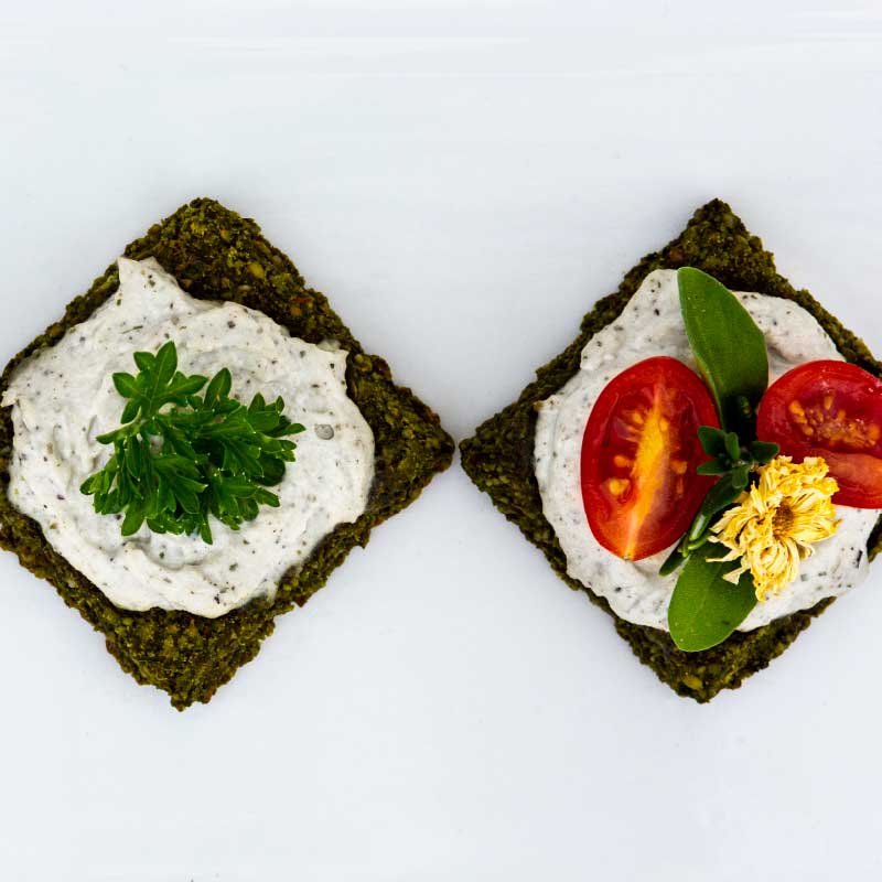 Green Garden Sprouted Crackers Lydia's Foods in Petaluma