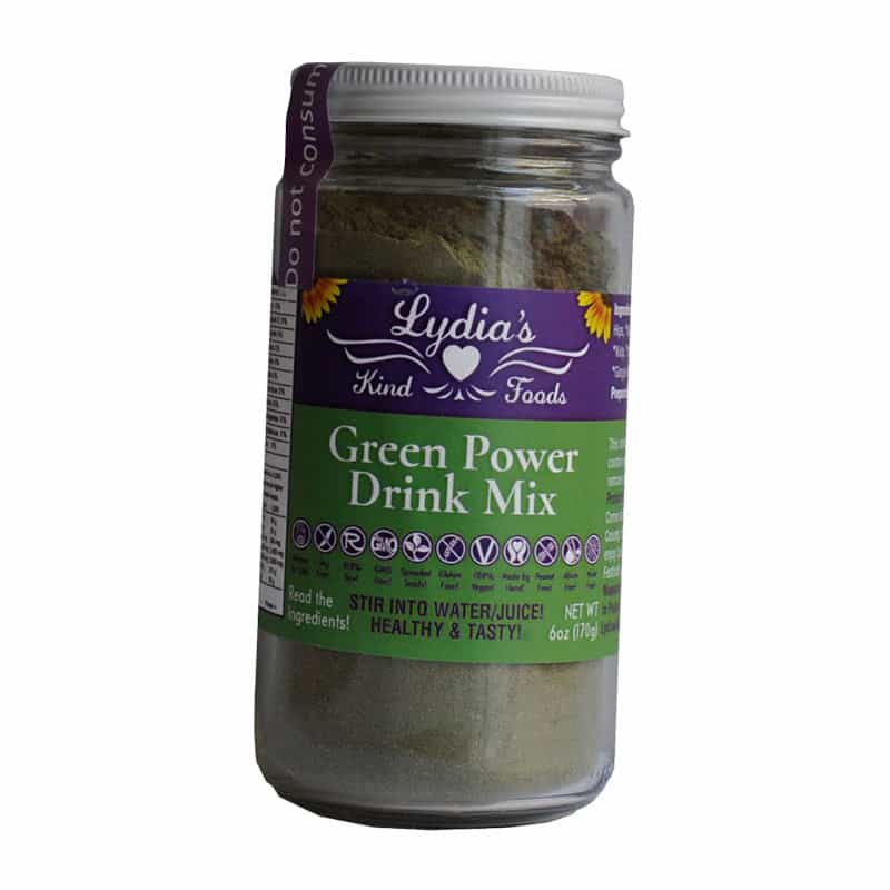 Green Power Drink Mix - SAVE 10% - Lydia’s Kind Foods