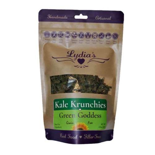 Carrot Sprouted Chips from Lydia's Kind Foods in Petaluma